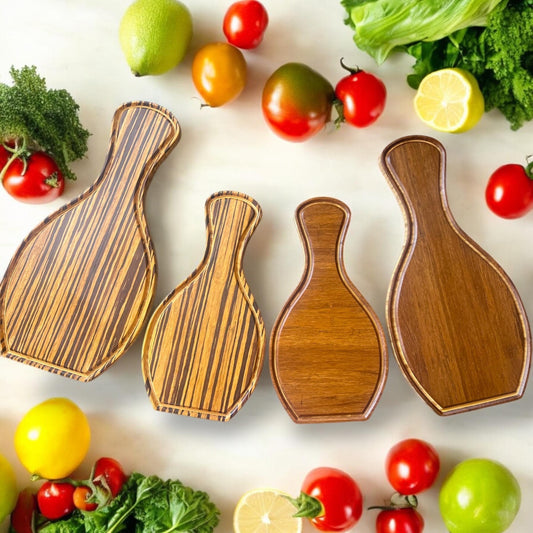NEW! Bowling Pin Cutting Boards & Charcuterie Boards