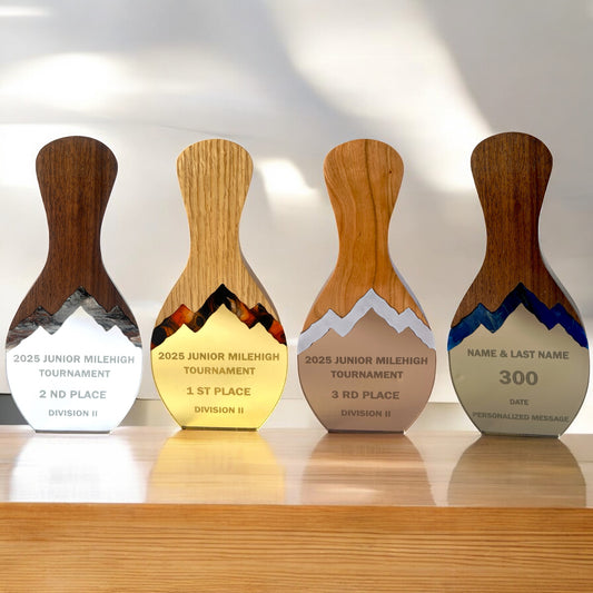 Bowling Trophy Award