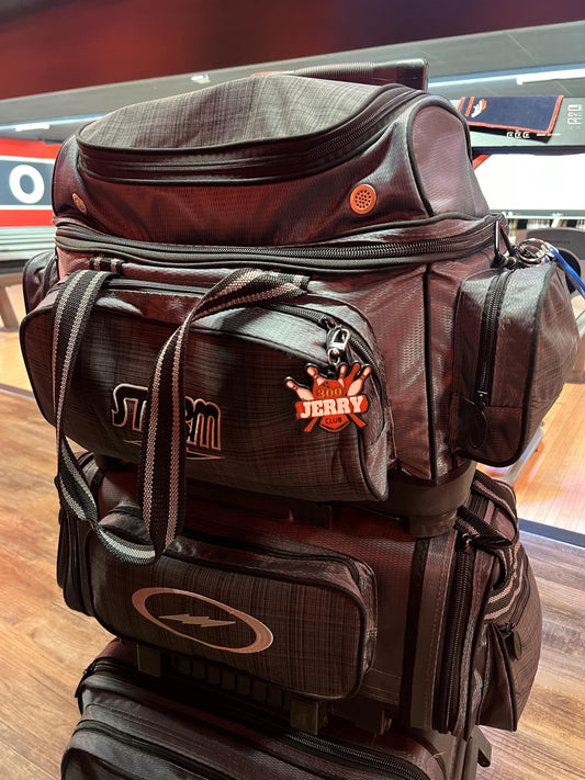 Customized Bowling 300 Club Keychain