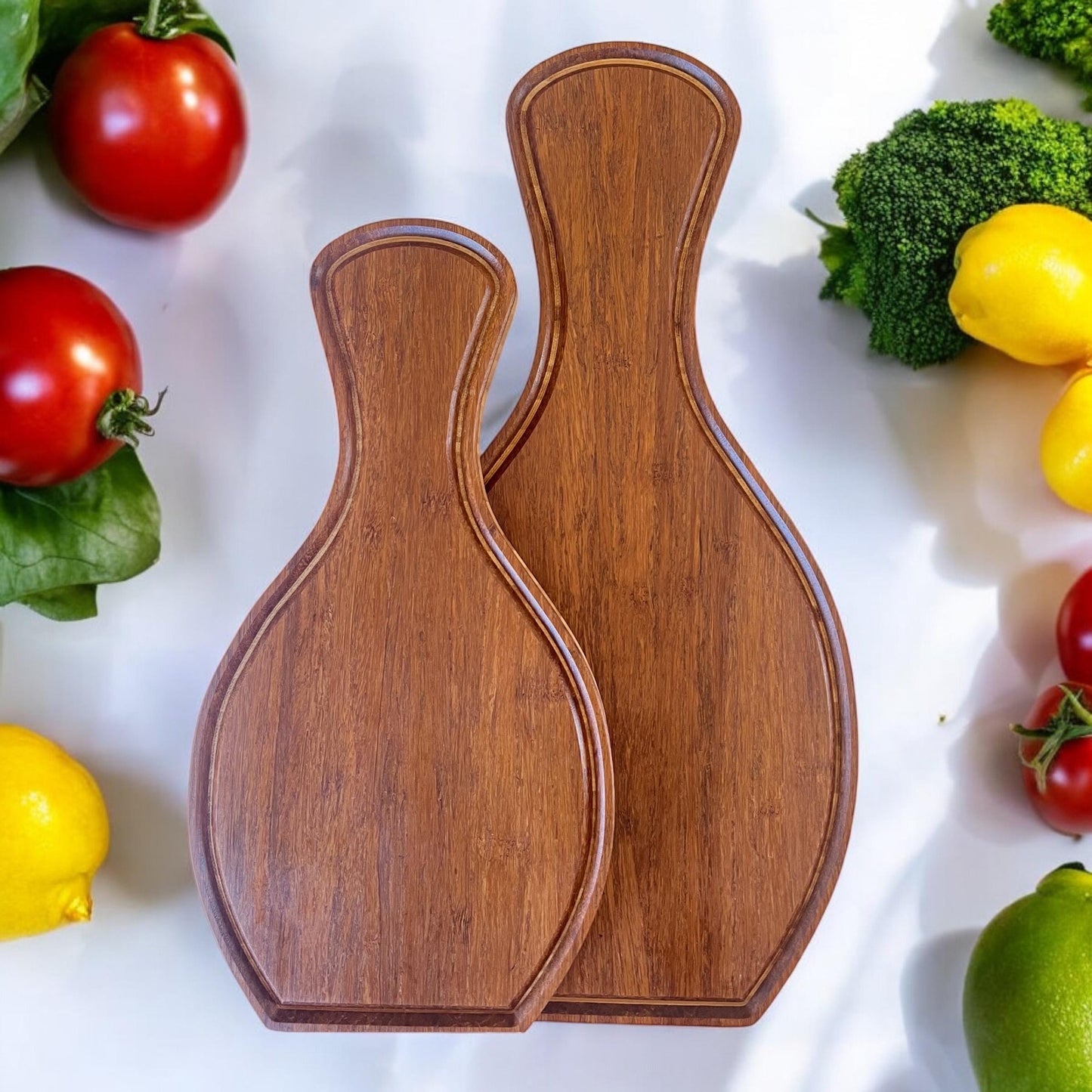 NEW! Bowling Pin Cutting Boards & Charcuterie Boards