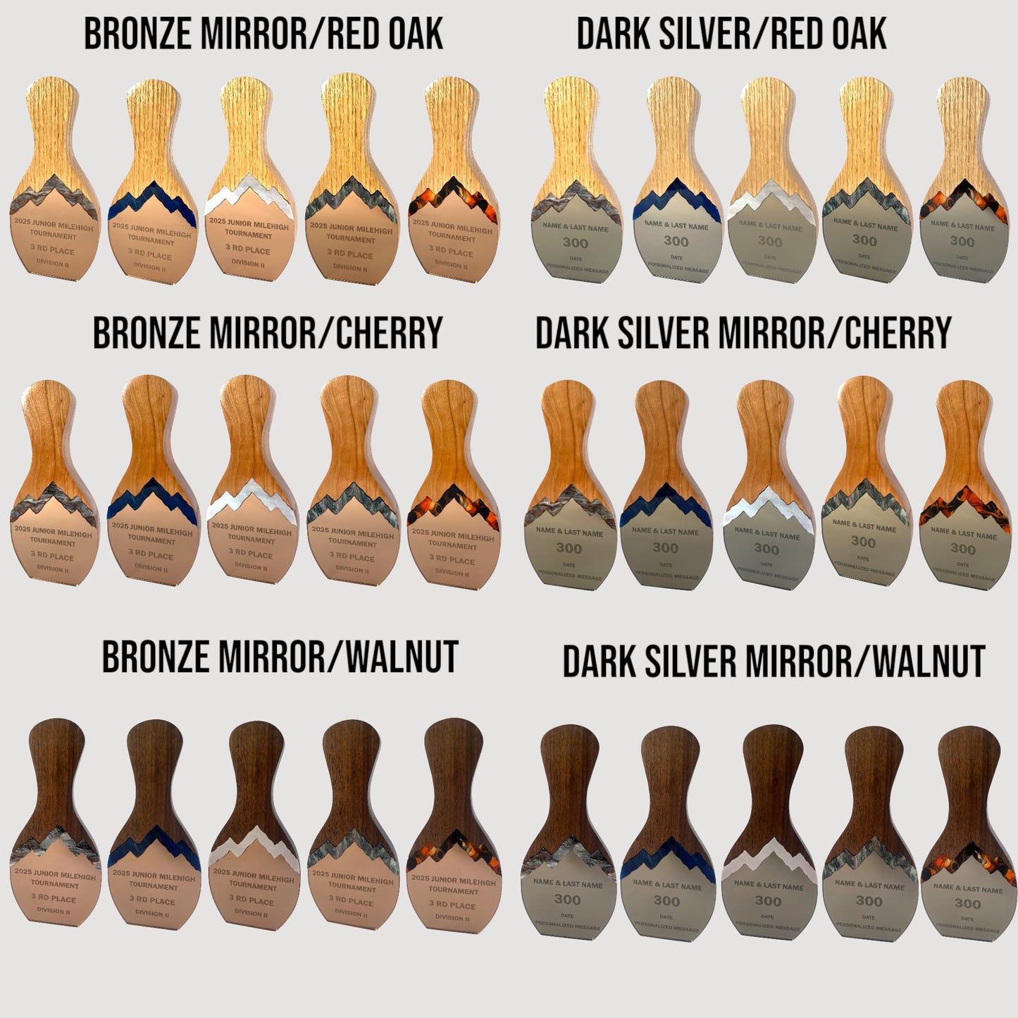 Bowling Trophy Award