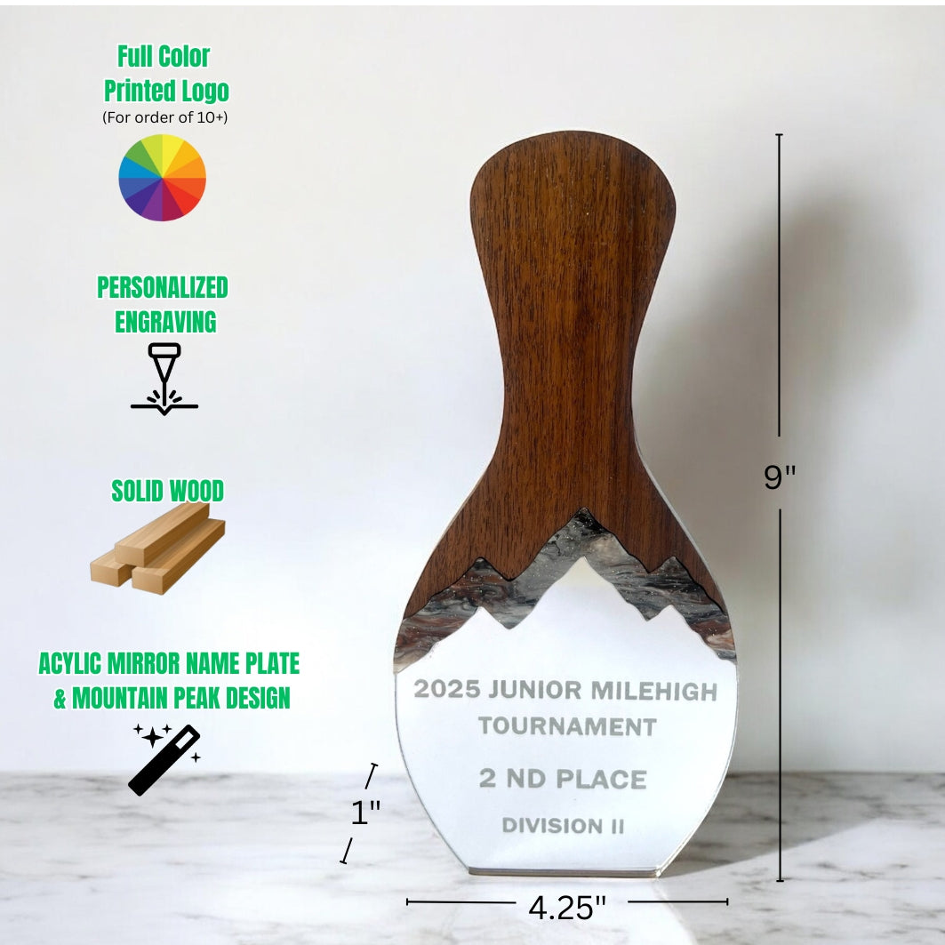 Bowling Trophy Award