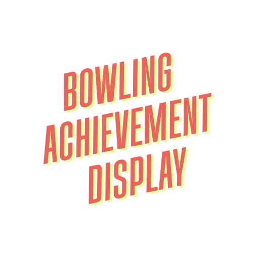 Bowling Achievement Ring Holder Display